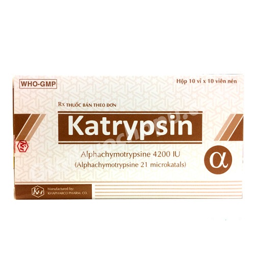 Dược sĩ tư vấn cách dùng Katrypsin thuốc điều trị viêm phù nề? 