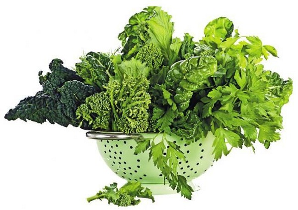 Người cao huyết áp nên ăn các loại rau xanh lá